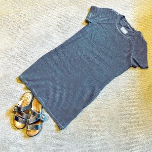 Current/Elliott striped tee shirt dress. Easy, comfy!